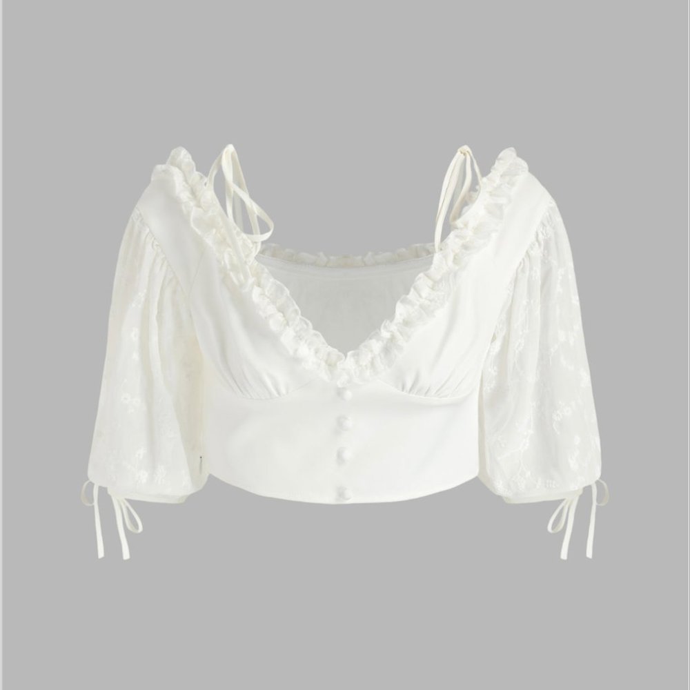 Cider Love Story Off Shoulder Blouse